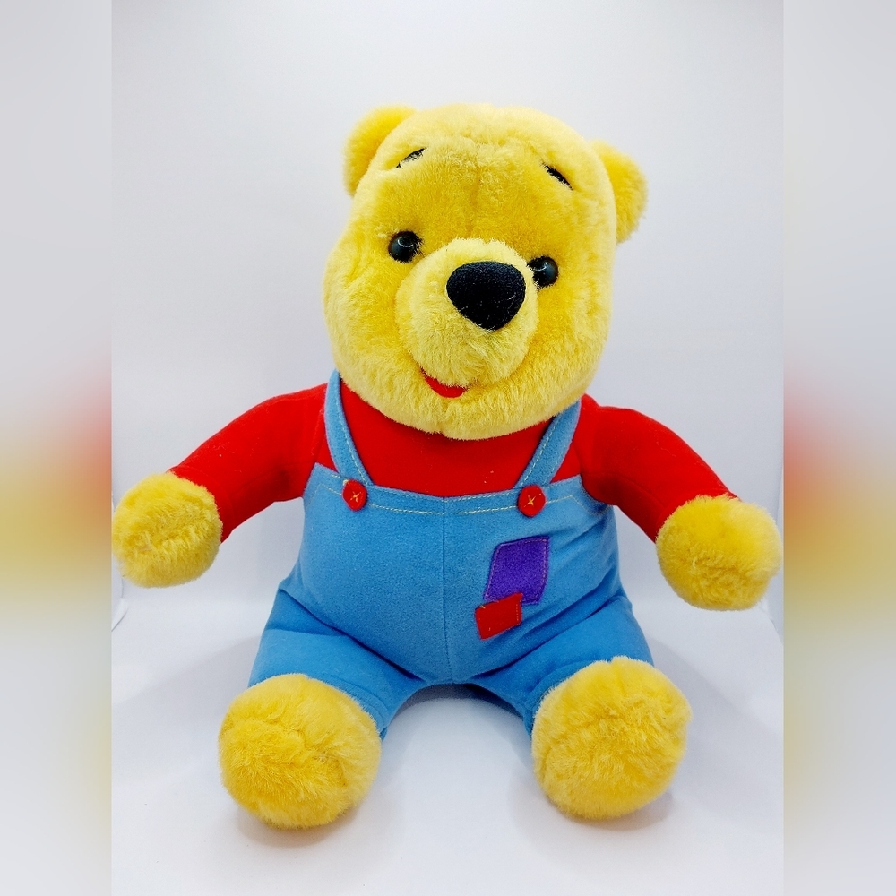 Vtg Disney 1997‎ Winnie The Pooh Talking Plush Toy WORKS.